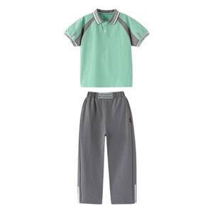 赣州中小学夏季校服套装
