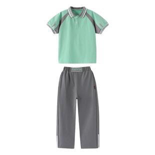 赣州市校服套装中小学生夏季统一指定班服索罗娜凉感短袖短裤裙