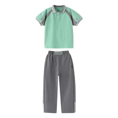 赣州中小学夏季校服套装