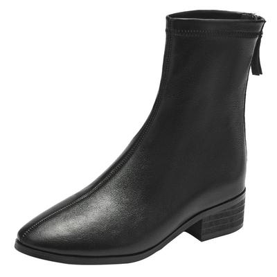 戈美其烟筒靴马丁靴商场同款女鞋