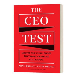 英文原版 The CEO Test 首席执行官测试 管理层职业发展指南 杰出文学作品奖领导力类长名单 哈佛商业评论 精装 进口英语原版书籍