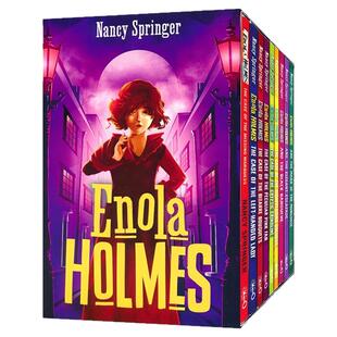 Enola Holmes 天才少女福尔摩斯 9册盒装 Netflix电影原著 青少年推理小说 英文原版进口儿童图书