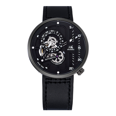 上海牌手表男全自动机械表镂空圆形时尚霸气男士表防水国产表3082