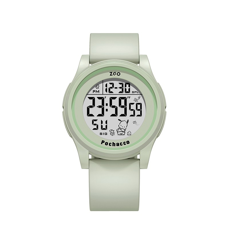 三丽鸥手表女学生初高中只看时间防水电子表女款初中女生儿童女孩