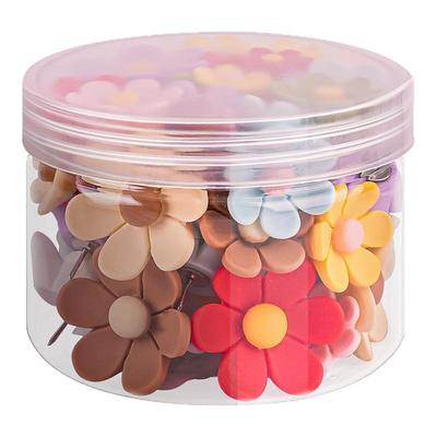 100个ins花朵彩色工字钉