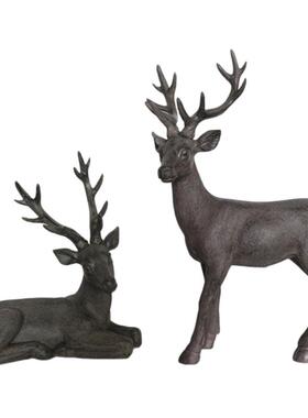 树脂祝福招财中式客厅