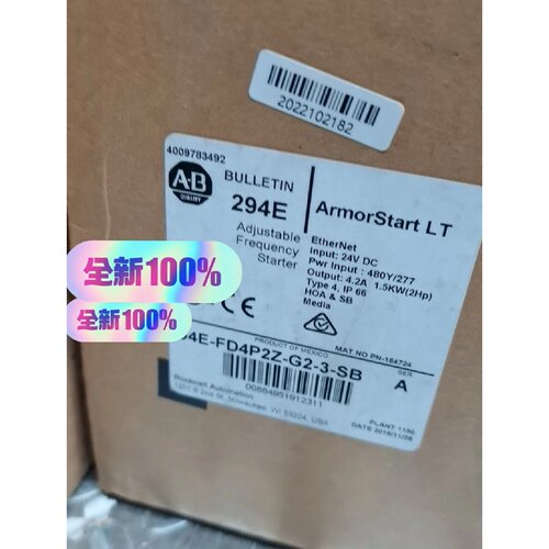 AB 294E-FD2P5Z-G1-3-SB 罗克韦尔 工业配件
