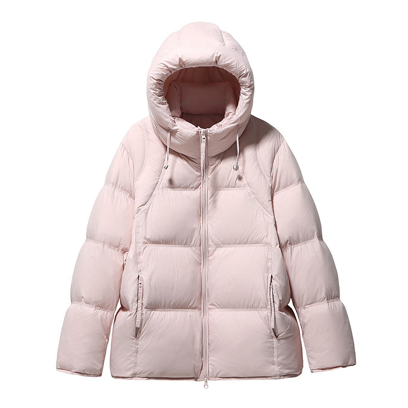 特大码羽绒服女中长款加肥冬装