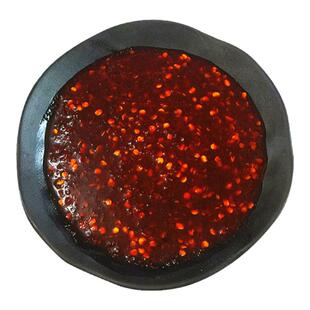 延边辣炒海灵菇酱 火辣鸡爪辣酱 特辣蘸料 韩式烤肉辣酱拍3袋包邮