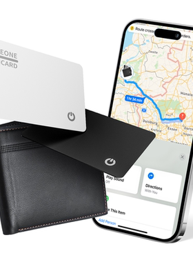 迪闻家的Mcard 苹果查找 钱包背包旅行箱员工牌护照查找定位防丢