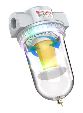 大流量空气过滤器40微米精度RDPC