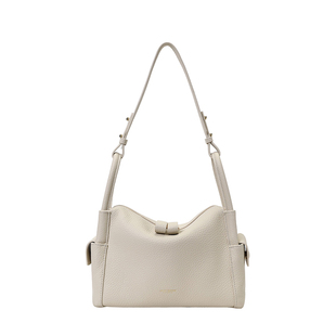 南风AH 高端系列真皮女包 托特包米白轻奢手提包包女款单肩斜挎包