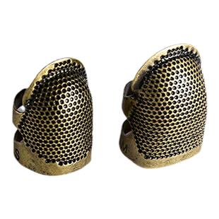 顶针指套家用顶针戒指顶针箍顶针针线活缝纫工具手指套手指顶针箍