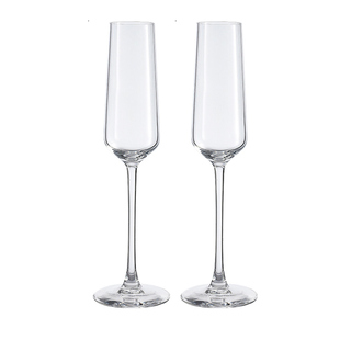 高颜值香槟杯轻奢高档红酒杯家用法式水晶高脚玻璃酒杯起泡酒杯子