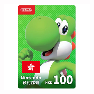 HKD$100 Nintendo eShop Card Hong Kong 香港任天堂Switch充值卡