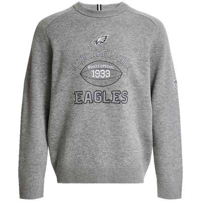 SEASON HIGHNFL联名2025年秋季新款男装针织衫宽松圆领长袖上衣