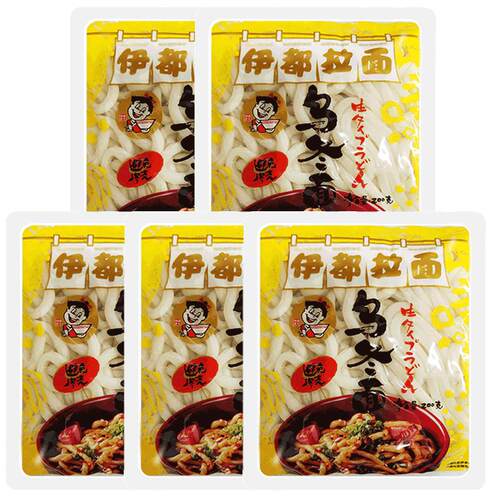 伊都乌冬面车条200g速食拉拌脂低肪方便炒面包邮日式袋装半干鲜仔