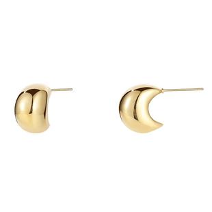 DODOGOGO豆豆耳钉女高级感金属耳饰气质耳环2025新款爆款圈圈耳扣