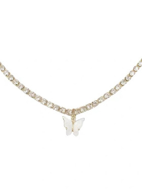 金智妮虞书欣同款项链ins风