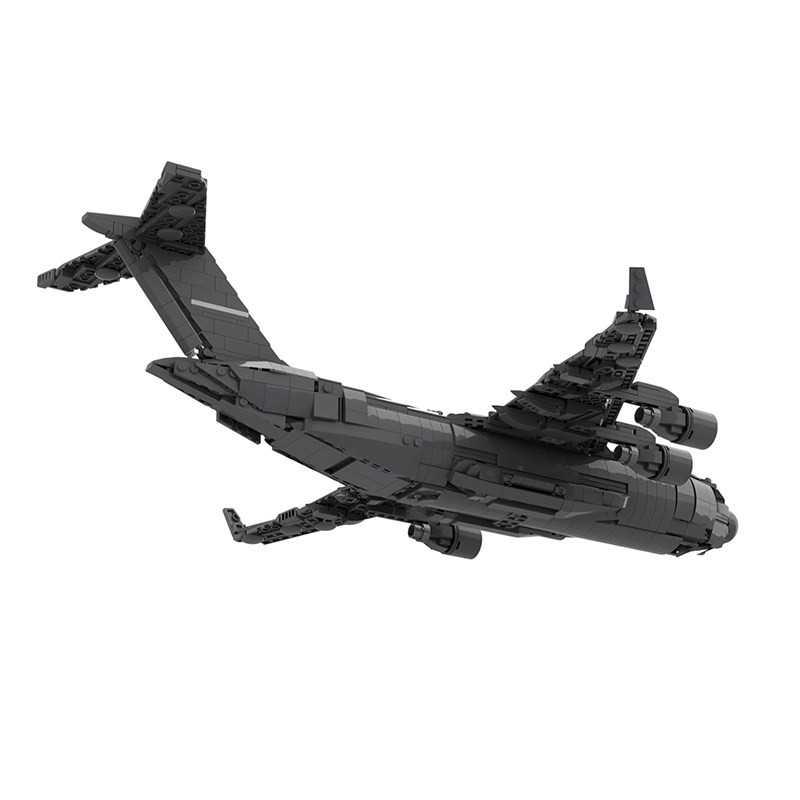 C-17环球霸王III运输机积木玩具