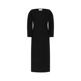 [AMOMENTO] 25FW  LONG JACKET 25年新圆肩长款女式夹克高雅百搭