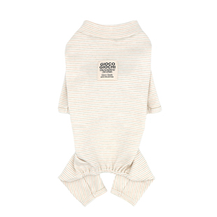 GiocoGiochi宠物原创春秋纯棉彩条条纹狗狗背心泰迪四脚打底衫