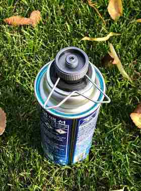 柯曼长气罐转接头野营卡式气罐配件 IPB转换头带支架转换器