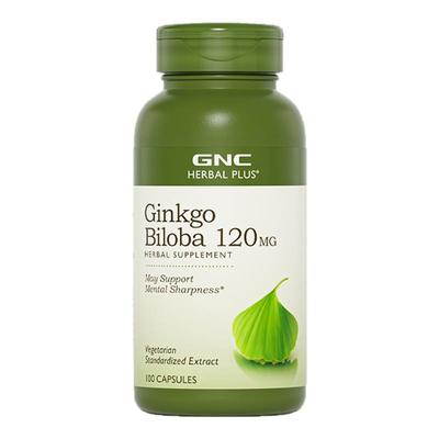 GNC健安银杏叶精华100粒/120mg