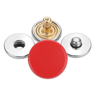 扣子按压式金属纽扣按扣四合扣钉扣羽绒服外套暗扣摁扣子母扣314