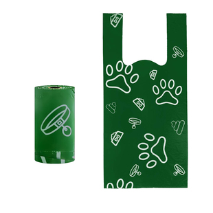 汪小袋狗捡屎袋宠物垃圾袋猫砂袋加厚捡屎神器拾便器专用大号套袋