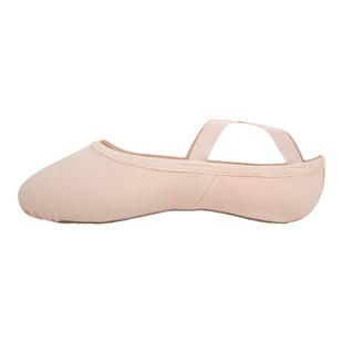 舞苑王军儿童初学直底芭蕾舞成人舞蹈鞋免系带练功全垫软鞋一片底