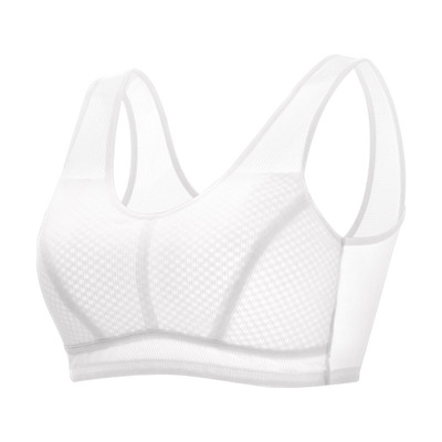 超薄冰丝大码纯棉中老年妈妈文胸