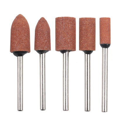 黄色砂轮磨头3mm陶瓷抛光电磨头