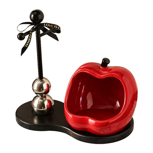 尊慕斯入户玄关放钥匙置物架摆件轻奢进门口鞋柜客厅装饰乔迁新居