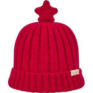 【balaOne】巴拉巴拉儿童帽子男童女童比尼帽舒适保暖五角星装饰