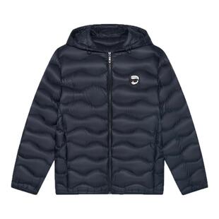 KARL LAGERFELD【90%鸭绒】连帽短款羽绒服25秋季新款老佛爷男装