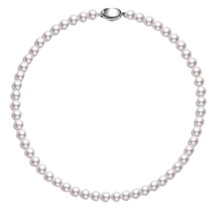 浙江诸暨珍珠项链天然淡水珍珠项链女送妈妈正品礼物叠戴极光锁骨