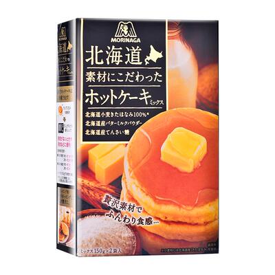 森永日本进口松饼粉北海道风味盒