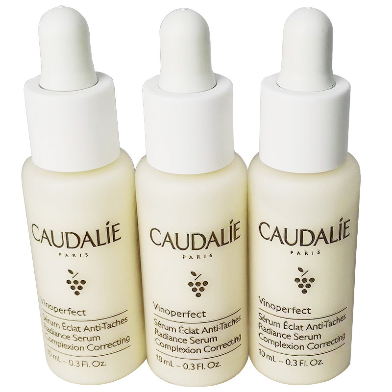 包邮法国Caudalie欧缇丽美白淡斑精华10ml祛斑美白小样中样单支价