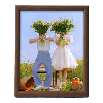 情侣相框加打印照片定制diy摆台高级感6六7七寸相片像框创意可爱8