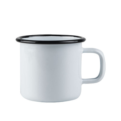 芬兰muurla纯色系列直身杯搪瓷碗