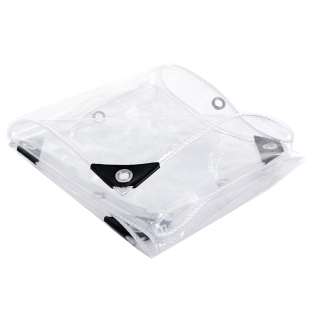 透明防雨布pvc防水布加厚阳台遮雨布雨布挡雨板防晒篷布塑料布