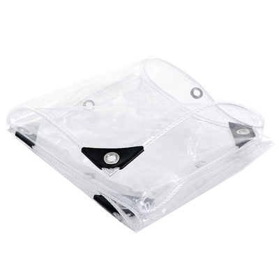 透明防雨布pvc防水布阳台挡雨板