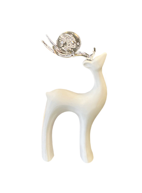 高级招财鹿摆件客厅酒柜玄关家居