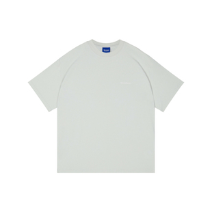 wassuphouse速干凉感印花短袖男装宽松灰蓝白色上衣潮牌圆领t恤