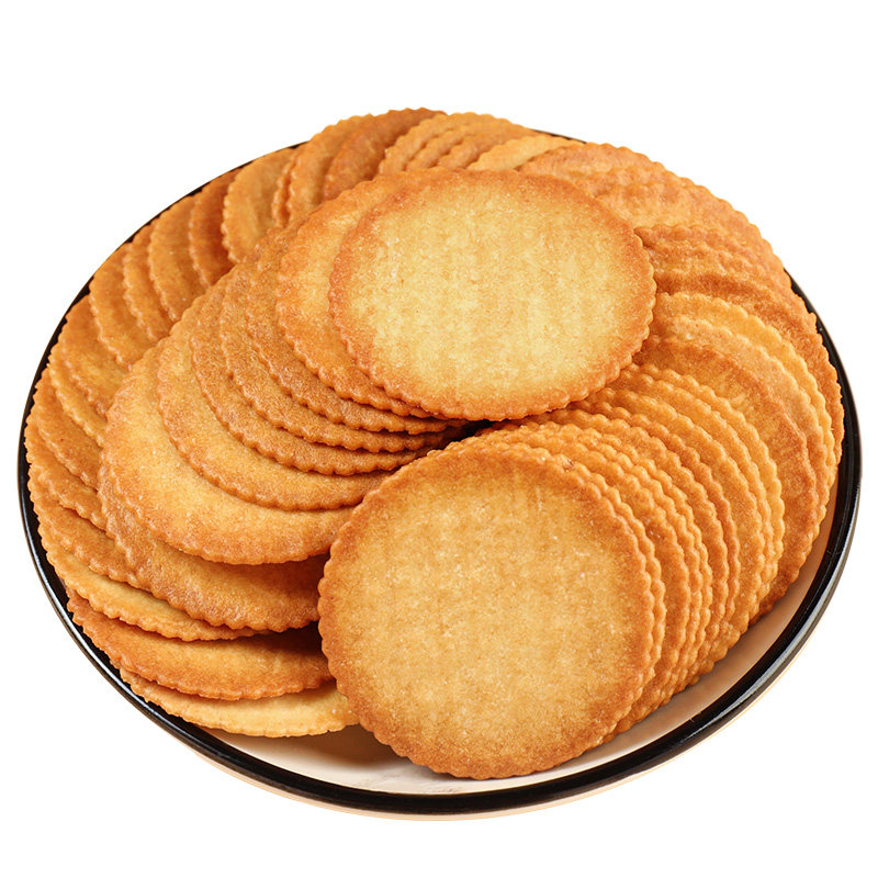 薄脆饼干单独小包装香葱咸蛋黄多口味零食小吃休闲食品散装解馋饿