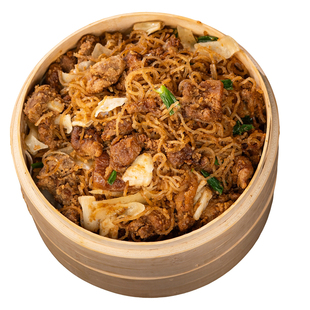 洛宁蒸肉花肉软糯粉条滑韧面皮绵软妈妈菜真香特产美食