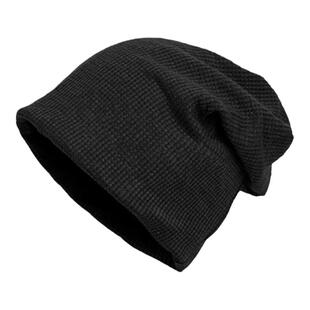 王嘉尔同款堆堆帽子男士秋冬大头围针织帽美式冷帽女包头毛线帽潮