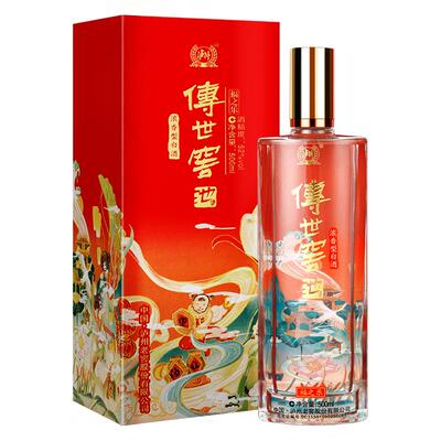 【积分加钱购】泸州老窖传世窖池福之乐52度浓香500ml婚宴礼品酒
