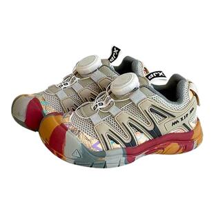 儿童包头运动鞋网鞋春秋男童加绒软底防滑冬季女童学生鞋宝宝童鞋